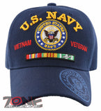 NEW! US NAVY VIETNAM VETERAN RIBBON BAR USN CAP HAT NAVY