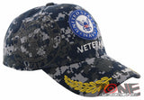 NEW! US NAVY ROUND VETERAN LEAF SHADOW CAP HAT CAMO
