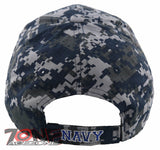 NEW! US NAVY ROUND RETIRED LEAF SHADOW CAP HAT CAMO