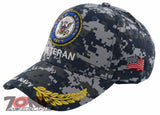 NEW! US NAVY CIRCLE VETERAN LEAF SHADOW CAP HAT CAMO