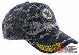 NEW! US NAVY CIRCLE VETERAN LEAF SHADOW CAP HAT CAMO