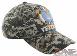 NEW! USAF AIR FORCE VETERAN SIDE ROUND SHADOW BALL CAP HAT CAMO