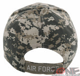 NEW! USAF AIR FORCE VETERAN SIDE ROUND SHADOW BALL CAP HAT CAMO