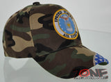 NEW! USAF AIR FORCE SIDE USA FLAG CAP HAT CAMO