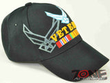 NEW! US AIR FORCE VETERAN USAF CAP HAT N1 BLACK