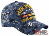 NEW! US AIR FORCE USAF VIETNAM VETERAN CAP HAT NAVY CAMO