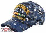 NEW! US AIR FORCE USAF VIETNAM VETERAN CAP HAT NAVY CAMO