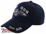 NEW! US NAVY TOP GUN BALL CAP HAT NAVY