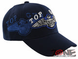 NEW! US NAVY TOP GUN BALL CAP HAT NAVY