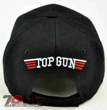 WHOLESALE NEW! US NAVY TOP GUN CAP HAT BLACK