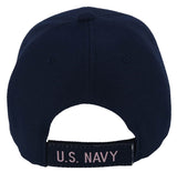 NEW! US NAVY MOM ANCHOR ROUND USN BALL CAP HAT NAVY