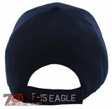 NEW! US MILITARY AIRCRAFT F-15 EAGLE CAP HAT NAVY