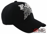 NEW! US MILITARY AIRCRAFT F-35 LIGHTENING II CAP HAT BLACK