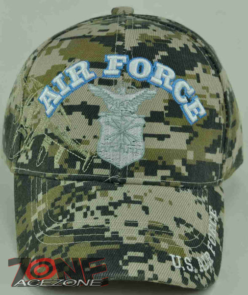 NEW! US AIR FORCE USAF PLANE CAP HAT DIGITAL CAMO