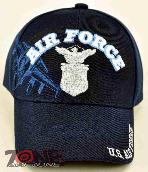 NEW! US AIR FORCE USAF PLANE CAP HAT NAVY