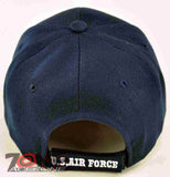 NEW! US AIR FORCE USAF PLANE CAP HAT NAVY