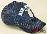 NEW! US AIR FORCE USAF PLANE MESH CAP HAT NAVY