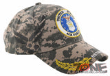 NEW! US AIR FORCE USAF ROUND RETIRED LEAF SHADOW CAP HAT CAMO