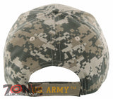 NEW! US ARMY INFANTRY SIDE LINE BALL CAP HAT CAMO