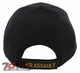 NEW! US ARMY AIR ASSAULT SHADOW BALL CAP HAT BLACK