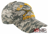 NEW! US ARMY INFANTRY BALL CAP HAT CAMO