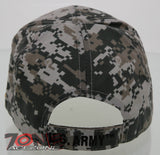 NEW! US ARMY STRONG SIDE ARMY LOGO CAP HAT ALL CAMO