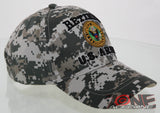 NEW! US ARMY STRONG RETIRED SIDE US FLAG CAP HAT CAMO