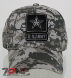 NEW! US ARMY STRONG GRAY LOGO SHADOW CAP HAT CAMO