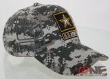 NEW! US ARMY STRONG YELLOW LOGO SHADOW CAP HAT CAMO