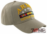 NEW! US ARMY STRONG SHADOW VIETNAM VETERAN CAP HAT TAN