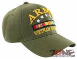 NEW! US ARMY STRONG SHADOW VIETNAM VETERAN CAP HAT OLIVE
