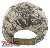 NEW! US ARMY STRONG SHADOW VIETNAM VETERAN CAP HAT D CAMO