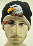 NEW BIG EAGLE BEANIE KNIT CAP SKULL WN KHAKI