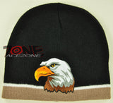 NEW BIG EAGLE BEANIE KNIT CAP SKULL WN KHAKI