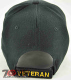 NEW! US ARMY Veteran ARMY CAP HAT BLACK