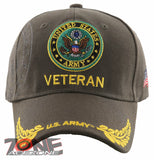 NEW! US ARMY ROUND VETERAN LEAF SHADOW CAP HAT OLIVE