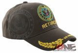 NEW! US ARMY ROUND RETIRED LEAF SHADOW CAP HAT OLIVE