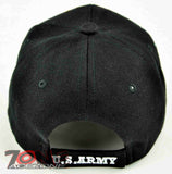 NEW! US ARMY ARMY CAP HAT TANK BLACK