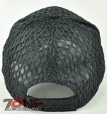 NEW! US ARMY STAR ARMY CAP HAT MESH N2 BLACK