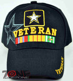 NEW! US ARMY VETERAN ARMY CAP HAT N1 BLACK