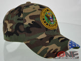 NEW! US ARMY SIDE USA FLAG CAP HAT CAMO