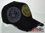 NEW! US ARMY ROUND SHADOW CAP HAT BLACK
