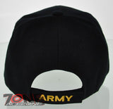 NEW! US ARMY ROUND SHADOW CAP HAT BLACK