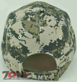 NEW! US ARMY ROUND CAP HAT N2 DIGITAL CAMO