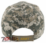 NEW! US ARMY RETIRED SIDE LINE BALL CAP HAT CAMO