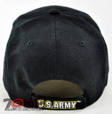 NEW! US ARMY STRONG ARMY CAP HAT BLACK
