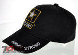 NEW! US ARMY STRONG NW1 CAP HAT BLACK