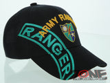 NEW! US ARMY RANGER SIDE SHADOW CAP HAT BLACK