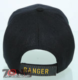NEW! US ARMY RANGER SIDE SHADOW CAP HAT BLACK