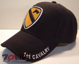 WHOLESALE NEW! US ARMY 1st CAVALRY CAP HAT BLACK